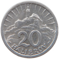 SLOVAKIA 20 HALIEROV 1942  #s023 0141 - Slowakije