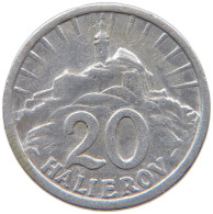 SLOVAKIA 20 HALIEROV 1942  #c060 0349 - Eslovaquia