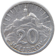 SLOVAKIA 20 HALIEROV 1942  #c030 0209 - Slowakije