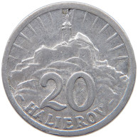 SLOVAKIA 20 HALIEROV 1942  #c030 0313 - Slovacchia