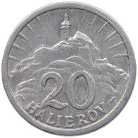 SLOVAKIA 20 HALIEROV 1942  #c016 0737 - Slowakije