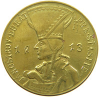 SLOVAKIA TOKEN  JANOSIKUV DUKAT 1713 LUCK TOKEN #a047 0075 - Slowakije