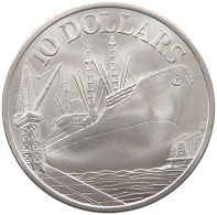 SINGAPORE 10 DOLLARS 1976  #t010 0017 - Singapore