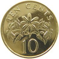 SINGAPORE 10 CENTS 1993  #s066 0641 - Singapur