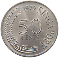 SINGAPORE 50 CENTS 1979  #s065 0105 - Singapour