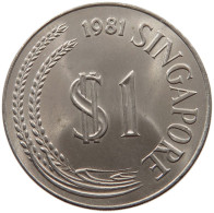 SINGAPORE DOLLAR 1981  #c062 0285 - Singapour