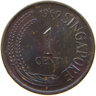 SINGAPORE CENT 1969  #s067 0435 - Singapur