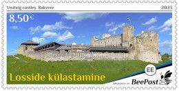 Estonia Estland Estonie 2023 Rakvere Castle Summer In Estonia Tourisme BeePost Stamps MNH - Estonie