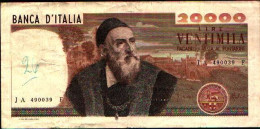 49477) Banconota 20000 Tiziano Autentica Ottimo Stato Molto Ricercata! - 20000 Lira