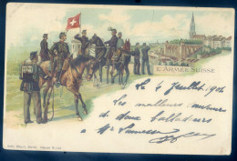 Cpa De Suisse -- L' Armée Suisse  LANR109 - Collezioni E Lotti