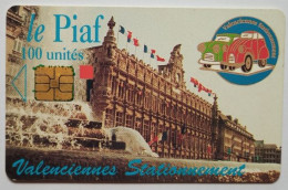 Le Piaf 100 Units - Valenciennes Stationnement - Cartes De Stationnement, PIAF