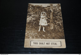 A9420     THOU SHALT NOT STEAL / OLD - 1910 - Humour