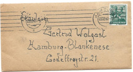 222 - 91 - Enveloppe Envoyée De Hamburg 1947 - Cartas & Documentos