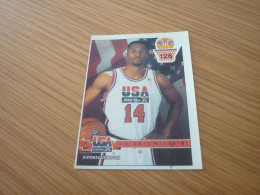 Alonzo Mourning USA U.S.A. Dream Team NBA Basket 94-95 Rare Greek Edition No Panini Basketball Unstuck Sticker #128 - 1990-1999