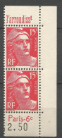 GANDON N° 813 Paire De Carnet Pub POSTE NEUF** LUXE  SANS CHARNIERE  / Hingeless / MNH - Ongebruikt