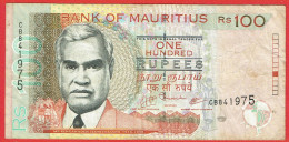 Ile Maurice - Billet De 100 Rupees - Renganaden Seeneevassen - 2009 - P56c - Mauricio