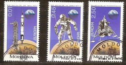 Moldova Moldavie 1994 Yvertn° 96-98 (°) Used Oblitéré  Cote 5,40 Euro Cept Europa - 1994