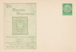 Allemagne Entier Postal Illustré 1937 - Interi Postali Privati