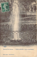 Timbre 5c.vert Semeuse Perforé Sur N.M. Navigation Mixte Sur Carte Postale Vals Les Bains Vers Marseille 1910 - Storia Postale