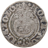 POLAND POLTORAK 1/24 TALER DREIPÖLKER 1624 Sigismund III (1587-1632) #s075 0193 - Pologne