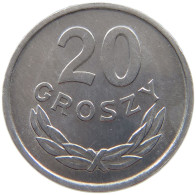 POLAND 20 GROSZY 1963  #s069 0629 - Pologne