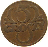 POLAND 5 GROSZY 1931  #c083 0425 - Pologne