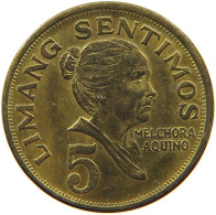 PHILIPPINES 5 SENTIMOS 1967  #a033 0987 - Philippines
