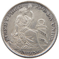 PERU DINERO 1898  #t098 0209 - Pérou