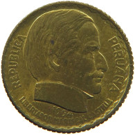 PERU 5 CENTAVOS 1954  #c033 0181 - Pérou