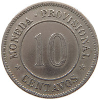 PERU 10 CENTAVOS 1880  #a061 0385 - Pérou