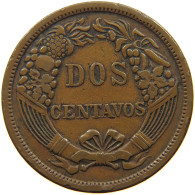 PERU 2 CENTAVOS 1895  #a095 0351 - Perú