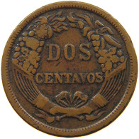 PERU 2 CENTAVOS 1895  #a032 0125 - Perú