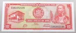 PERU 10 SOLES 1968  #alb049 0281 - Perú