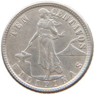 PHILIPPINES US 10 CENTAVOS 1921  #t135 0575 - Filippijnen