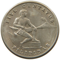 PHILIPPINES US 5 CENTAVOS 1945 S  #s061 0477 - Philippines