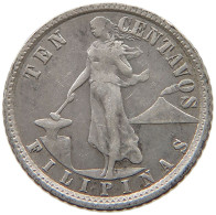 PHILIPPINES US 10 CENTAVOS 1937  #a034 0139 - Filippine