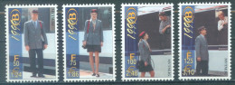 BELGIUM - 1999 - MNH/*** LUXE - SPOORWEGVIGNETTEN VIGNETTES CHEMIN DE FER COB TRV 9 10 11 12 - Lot 25888 - 1996-2013 Vignetten [TRV]