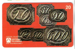 Pièce Monnaie 1844  Télécarte Brésil Phonecard  Karte (salon 400) - Stamps & Coins