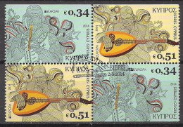 Zypern / Cyprus  (2014)  Mi.Nr.  1277 D + 1278 D  Gest. / Used  (7fg11) EUROPA - 2014