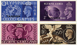 Olympic Games 1948 , Tanger - Zegels Postfris - Zomer 1948: Londen