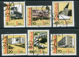 DDR 1980 Bauhaus Architecture, Used.  Michel 2508-13 - Usati