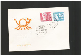 Germania Est-ddr 1973 Fdc Freimarken Aufbau In Ddr  ( MARX -  LENIN ) - Lénine