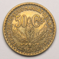 RARE 50 Centimes Cameroun, Territoires Sous Mandat Français, 1925 - Camerún