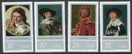 DDR 1980 Frans Hals 400th Anniversary MNH / **.  Michel  2543-46 - Unused Stamps
