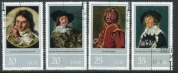 DDR 1980 Frans Hals 400th Anniversary Used.  Michel  2543-46 - Used Stamps