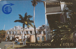 Antigua, ANT-1C, Nelsons Dockyard (Deep Notch), 2 Scans.   1CATC . - Antigua And Barbuda