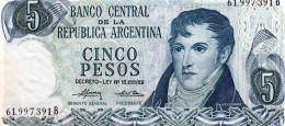 ARGENTINE 5 Pesos  Neuf - Argentine