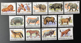 Burundi 1983 Mi. 1596 - 1608 WWF Faune Fauna Elephant Elefant Lion Panther Mammals - Nuovi