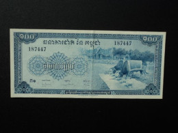 CAMBODGE * : 100 RIELS   ND 1956    P 13a     SUP - Cambodge