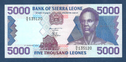 Sierra Leone 5000 Leones 1993 P21a UNC- - Sierra Leona